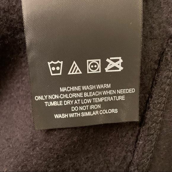 Hurley Logo Fleece Full Zip Drawstring Hoodie with Kangaroo Pouch - Picture 14 of 16